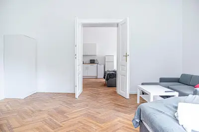 Ein Sitzbereich in der Unterkunft Classy 2BR Apt. w/ Exclusive Location near AKH