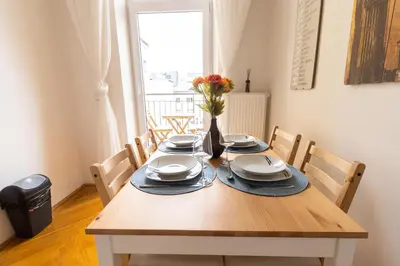 Grundriss der Unterkunft Wonderful apartment close to City Centre With Porch