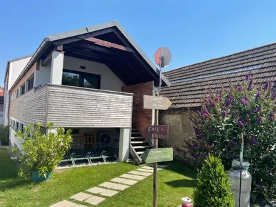 Ein Garten an der Unterkunft Das Haus am Anger