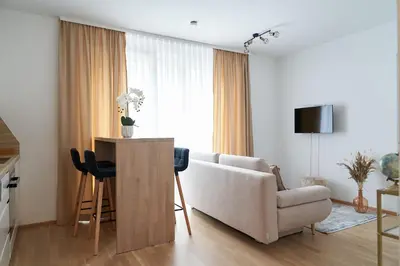 TV/Unterhaltungsangebot in der Unterkunft Bright, Modern Apartment Vienna, Near U6 and City Center