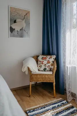 Ein Bett oder Betten in einem Zimmer der Unterkunft Das kleine Haus