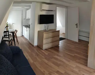 TV/Unterhaltungsangebot in der Unterkunft Schloss-Appartements