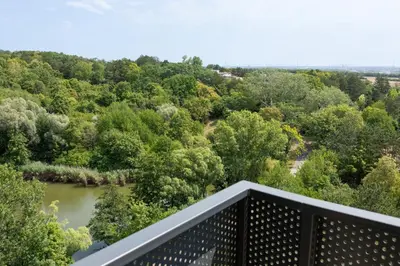 Naturlandschaft in der Nähe der Ferienwohnung