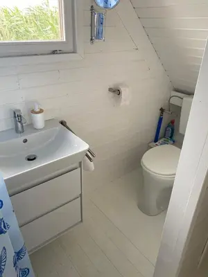 Ein Badezimmer in der Unterkunft Seehütte Neusiedlersee - Waterfront 2