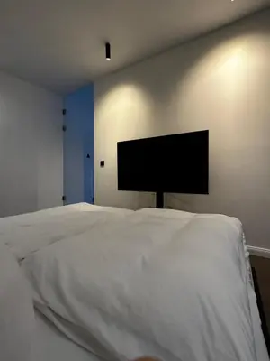 Ein Bett oder Betten in einem Zimmer der Unterkunft Luxury City Apartment Downtown Vienna