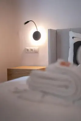 Ein Bett oder Betten in einem Zimmer der Unterkunft josef's home I Deluxe Apartment in Ideal Location