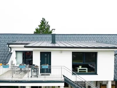 Ein Balkon oder eine Terrasse in der Unterkunft Ferienwohnung Pauli