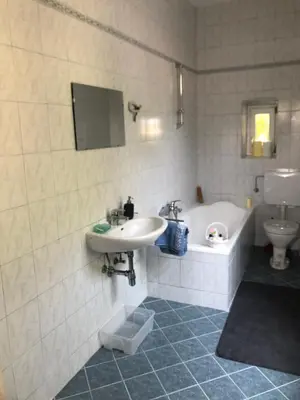 Ein Badezimmer in der Unterkunft Villa Reder