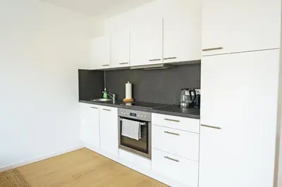 Küche/Küchenzeile in der Unterkunft Vienna City Apartments 1140 Vienna