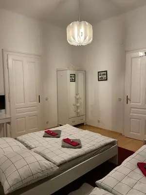 Ein Bett oder Betten in einem Zimmer der Unterkunft Villa Reder