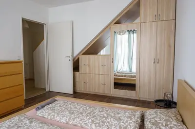 Ein Bett oder Betten in einem Zimmer der Unterkunft Vienna City Apartment 1230 Vienna