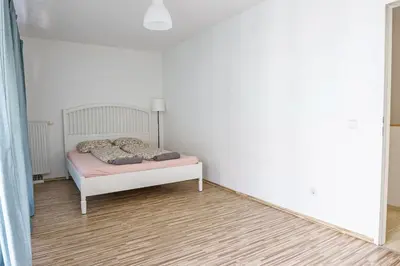 Ein Bett oder Betten in einem Zimmer der Unterkunft Vienna City Apartment 1230 Vienna