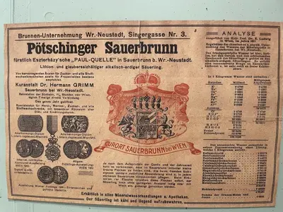 Ein Zertifikat, Auszeichnung, Logo oder anderes Dokument, das in der Unterkunft Villa Reder ausgestellt ist
