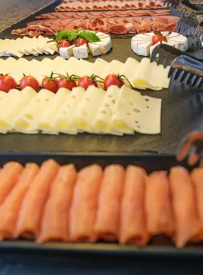 Essen im Hotel oder in der Nähe