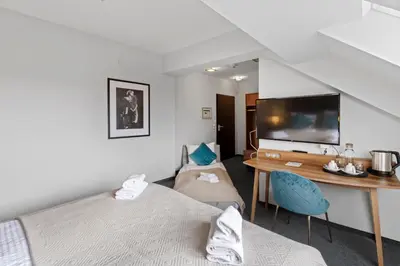 TV/Unterhaltungsangebot in der Unterkunft Hotel George Vienna