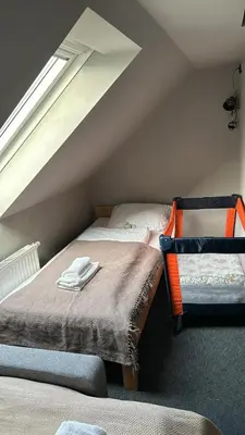 Ein Bett oder Betten in einem Zimmer der Unterkunft Hotel George Vienna