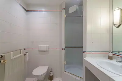 Ein Badezimmer in der Unterkunft Beautiful Apartment City Center 4