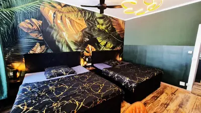 Ein Bett oder Betten in einem Zimmer der Unterkunft Boutique Apartments Vienna - Premium 6