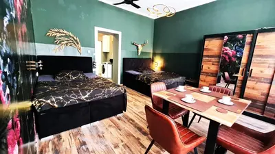 Ein Bett oder Betten in einem Zimmer der Unterkunft Boutique Apartments Vienna - Design 6
