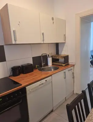 Küche/Küchenzeile in der Unterkunft Apartment RITHEL