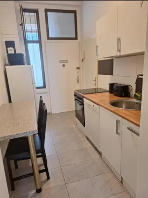 Küche/Küchenzeile in der Unterkunft Apartment RITHEL