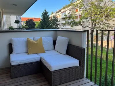 Ein Balkon oder eine Terrasse in der Unterkunft Terrace Flair