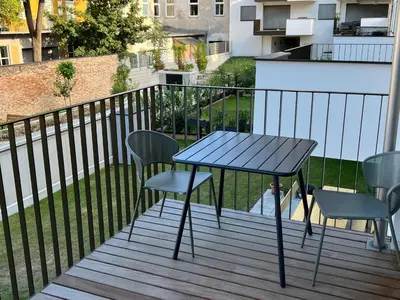 Ein Balkon oder eine Terrasse in der Unterkunft Terrace Flair