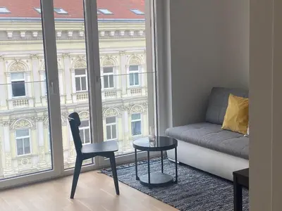 Ein Sitzbereich in der Unterkunft Urban Lifestyle