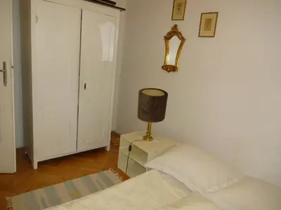 Ein Bett oder Betten in einem Zimmer der Unterkunft Helle freundliche Wohnung im Zentrum