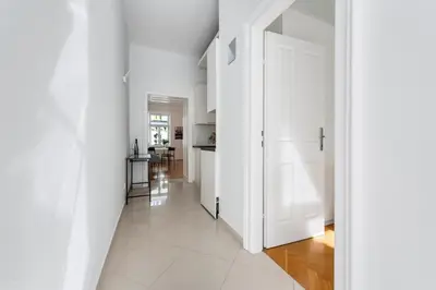 Küche/Küchenzeile in der Unterkunft A&S Center Apartment Vienna