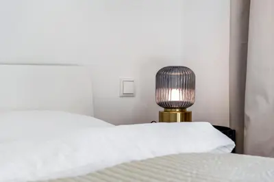 Ein Bett oder Betten in einem Zimmer der Unterkunft A&S Center Apartment Vienna