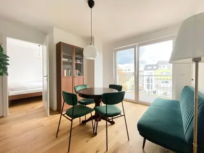 Ein Sitzbereich in der Unterkunft STAD10 - Apartments very close to subway U2 Stadlau