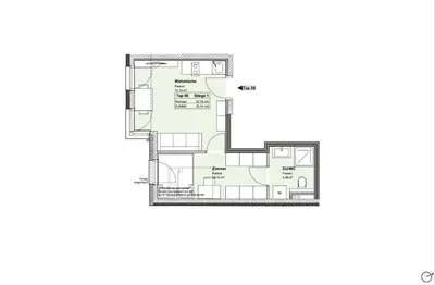 Grundriss der Unterkunft STAD10 - Apartments very close to subway U2 Stadlau