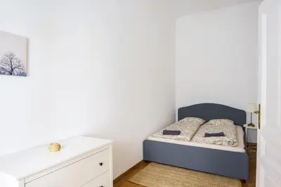 Ein Bett oder Betten in einem Zimmer der Unterkunft Vienna City Apartments Naschmarkt