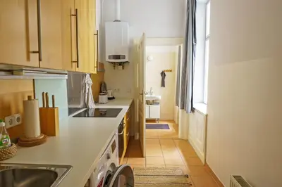 Küche/Küchenzeile in der Unterkunft Vienna City Apartments Naschmarkt
