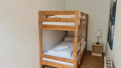 Ein Bett oder Betten in einem Zimmer der Unterkunft Comfy 3BR Stay Ideal Group Getaways & Families