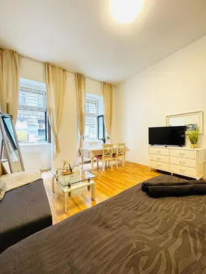 TV/Unterhaltungsangebot in der Unterkunft Cozy Studio Apartment 15 Min from Rathausplatz