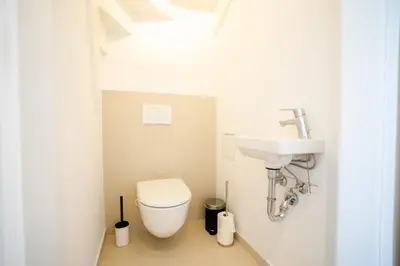 Ein Badezimmer in der Unterkunft OrestaLiving - Penthouse with private terrace