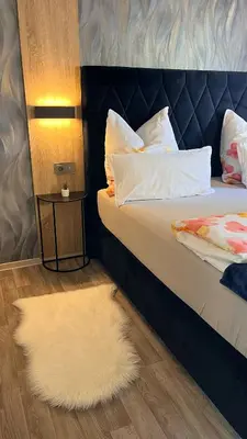 Ein Bett oder Betten in einem Zimmer der Unterkunft Frühstückspension Elena Nicoleta Caltun