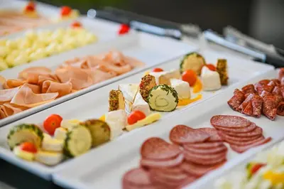 Essen im Aparthotel oder in der Nähe