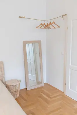 Ein Bett oder Betten in einem Zimmer der Unterkunft Design Apartments near Mariahilferstraße