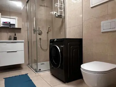 Ein Badezimmer in der Unterkunft FAIRien from home