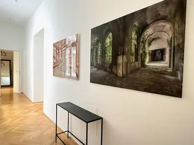 Grundriss der Unterkunft BELLE ART Design Suite im Herzen von Wien