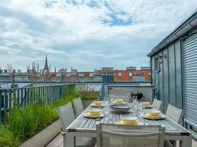 Ein Balkon oder eine Terrasse in der Unterkunft 360 View Loft 3