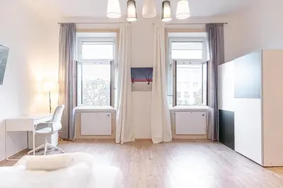 Grundriss der Unterkunft Attractive 2BR Apt Near AKH Ideal for short & Longstays