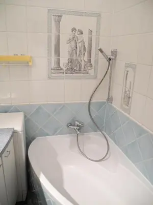 Ein Badezimmer in der Unterkunft Jugendstil Apartment