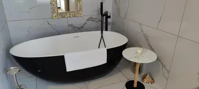 Ein Badezimmer in der Unterkunft XuBa ApartmentRooms Messe Wien Prater