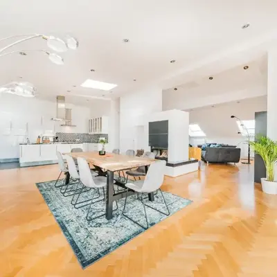 Penthouse apartment - Sauna - Terrasse - Kamin - AC