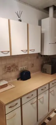 Küche/Küchenzeile in der Unterkunft 2-room Appartment near Westbahnhof (U 3)
