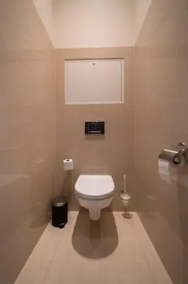Ein Badezimmer in der Unterkunft josef's home I Apartment Klährgasse I 01